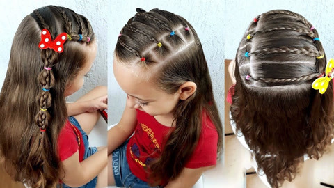 儿童马尾辫的各种扎法儿童怎样梳头发简单好看赶快学起来