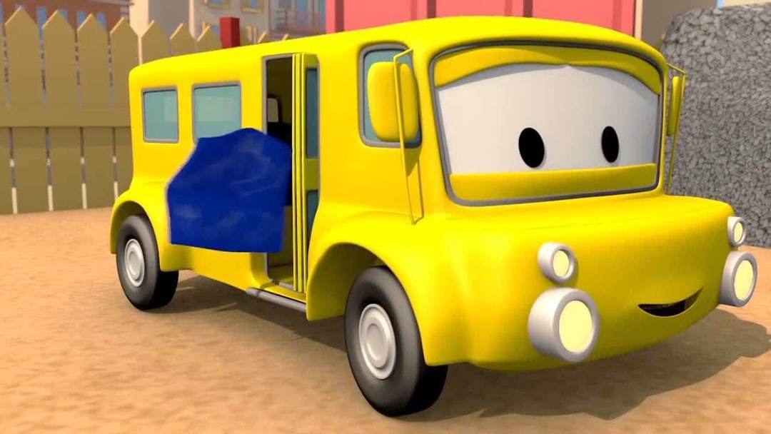 少儿英语动画specialhalloween卡尔超级变形卡车汽车动画