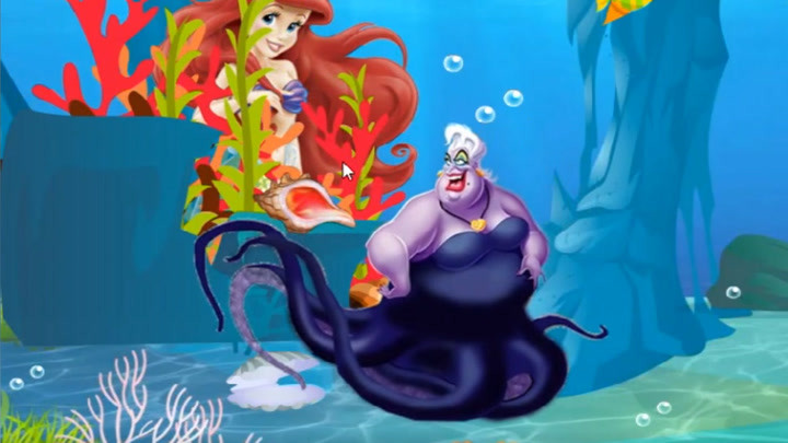 美人鱼公主的魔法珍珠 可恶的章鱼魔女别捣乱 游戏