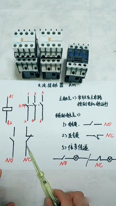 交流接觸器的電路符號工作原理具體應該怎麼樣使用