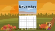 感恩节起源动画 第一个感恩节 The First Thanksgiving