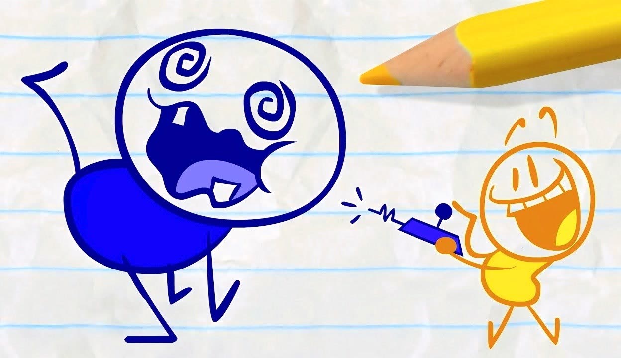 搞笑铅笔动画:被控制的感觉,太难了!