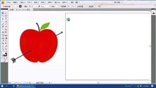 1.5illuatrator绘制红苹果