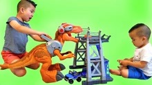 萌宝乐园：侏罗纪世界巨型霸王龙玩具
