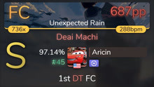 Aricin | THE ORAL CIGARETTES - Deai Machi [Unexpected Rain] 1st +DT FC 97.14% {#