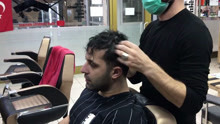 【Soner】土耳其理发店 舒爽助眠的洗头、头部按摩、背部按摩全套服务