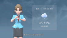 重庆市2021年1月16日天气预报