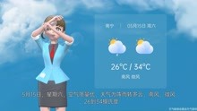 南宁市2021年5月14日天气预报