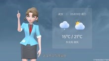 武汉市2021年5月19日天气预报