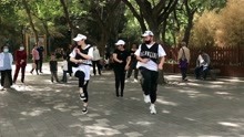 【舞】精彩的曳步舞表演，2021年5月23日北京紫竹院公园-1