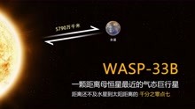 这颗被命名为“WASP-33B”的系外行星，与母恒星差一点就亲密接触