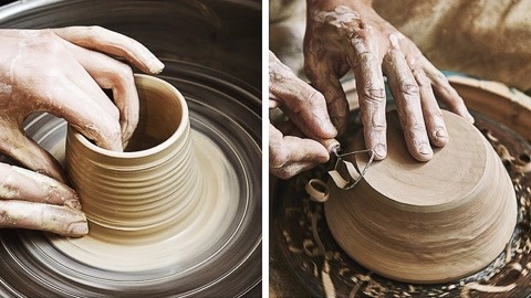 陶泥制作传统文化图片