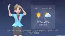 沈阳市2021年8月21日天气预报