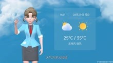 长沙市2021年8月29日天气预报