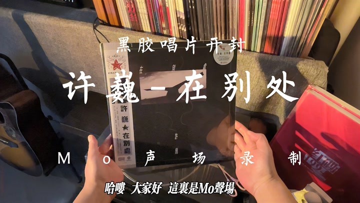 「许巍」许巍-在别处 2021年司乐再版限量2000张双张黑胶开封
