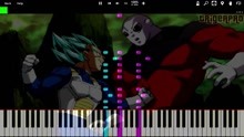 [图]钢琴英雄Synthesia演奏龙珠超122吉连秒杀贝吉塔音乐Jiren Power