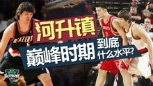韩国男篮NBA第一人，河升镇的巅峰时期到底什么水平？