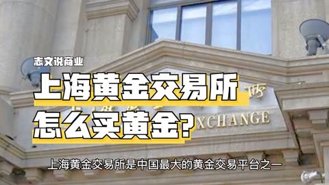 上海黄金交易所交易模式(上海黄金交易所黄金是怎么样交易的)