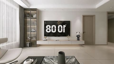 大户型简装客厅效果图设计
