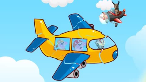 少儿飞机动画片大全图片