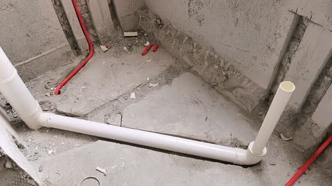 厨房水槽排水管,地漏排水管施工方案,可以借鉴以防偷工减料