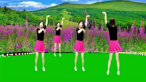 红山果舞蹈背景图图片