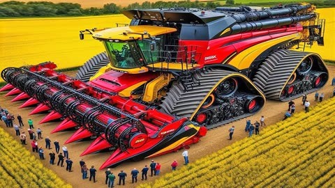 惊人的德国农业机械!每一台都能让人肃然起敬,这就是技术的力量
