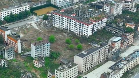 十六年前的今天,北川老县城因5